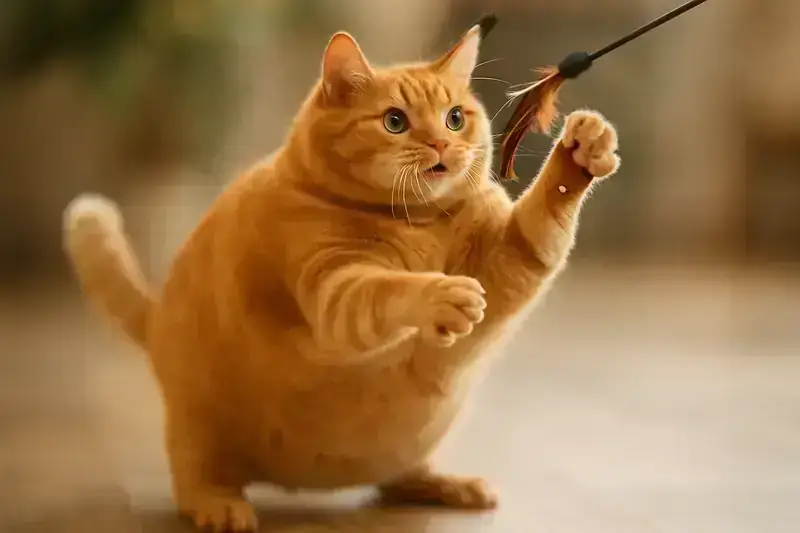 5 Exercices Ludiques et Efficaces pour Faire Maigrir Votre Chat Obèse